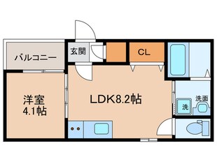 ココパインの物件間取画像